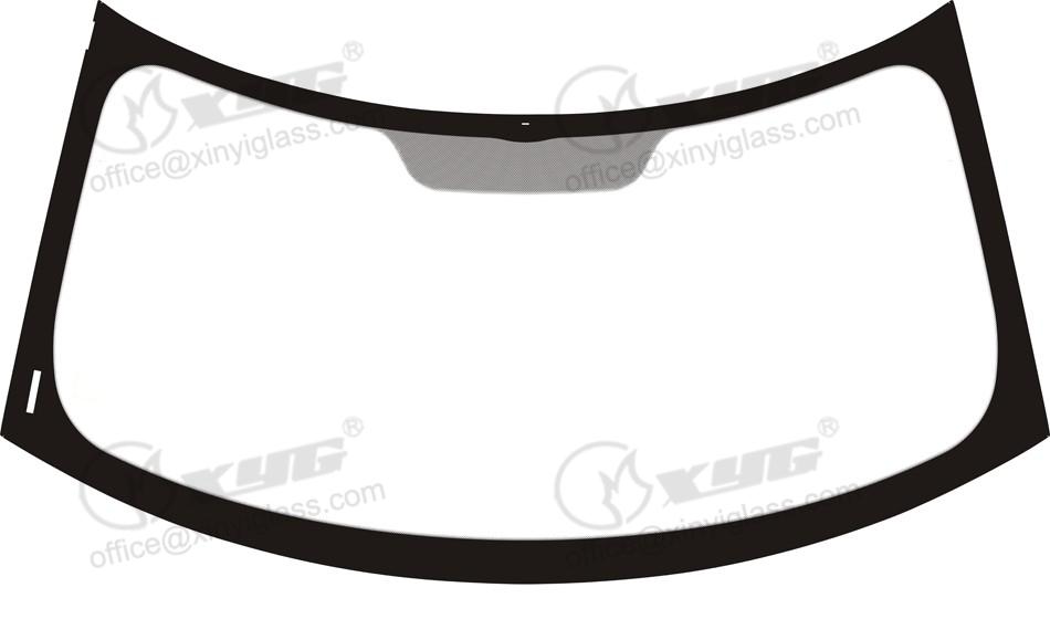 [2462AGSVWZ-AU.UC] BMW Mini Countryman (R60) (Хетчбек) (2010-2016), В, Зт, з віконцем під VIN, з молдингом або фіксатором, з привулканізованним молдингом, уцінка