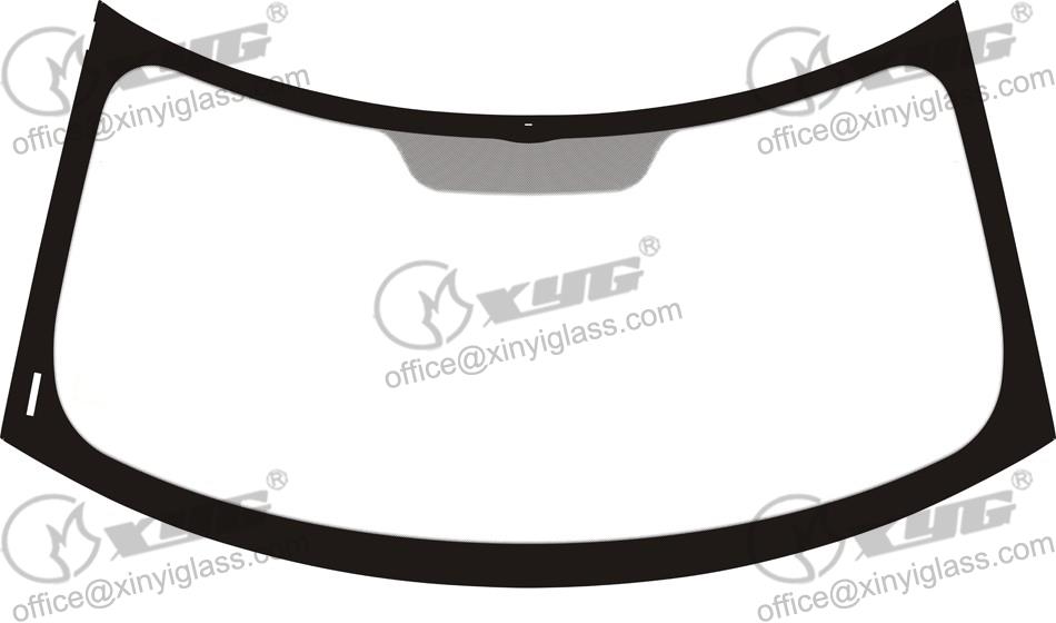 [2462AGSVWZ3B-PI.UC] BMW Mini Countryman (R60) (Хетчбек) (2010-2016), В, Зт, з віконцем під VIN, з молдингом або фіксатором, з привулканізованним молдингом, уцінка