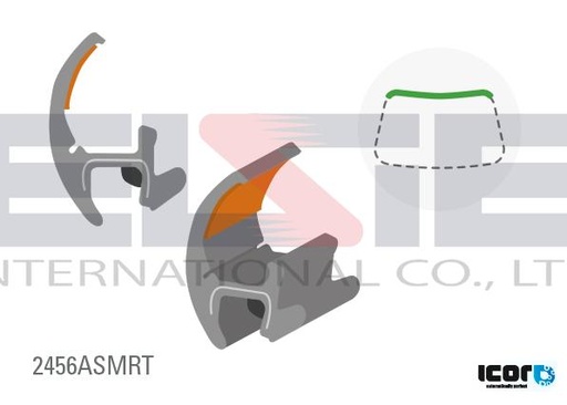 [2456ASMRT-IC] BMW X6 (E71/E72)  (2008-2013), МЛ, В, Позашляховик, верхній, ICOR