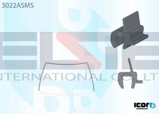 [3022ASMS-IC] Chevrolet Aveo  (2006-2012), МЛ, В, Седан, ICOR