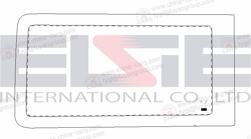 [3354RGNV5RQ1J-FU] Fiat Doblo  (2000-2010), П, ЗЧ, Зл, Мінівен 5-дв., зм. розмірів, FUYAO