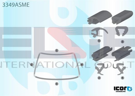 [3349ASME-IC] Fiat Palio/Siena/Albea  (1997-2011), МЛ, В, Комбі, ICOR