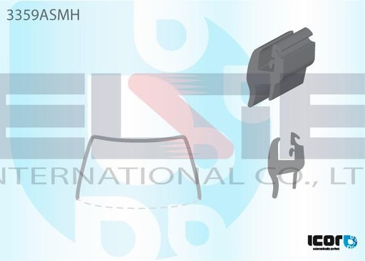 [3359ASMH-IC] Fiat Panda 169/Gingo  (2003-2010), МЛ, В, Хетчбек, ICOR