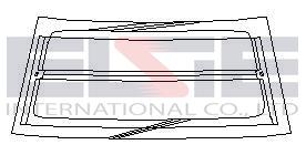[AF28BCLE-FU] Ford Escort (USA) (1991-1996), З, Пр, Комбі, FUYAO = AF37BCLE