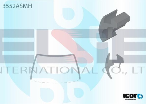 [3552ASMH-IC] Ford Fiesta/Courier  (1996-2002), МЛ, В, Хетчбек, ICOR = 3552AKMH1G, 3552ASMV, 5151ASMH, IN55ASMH