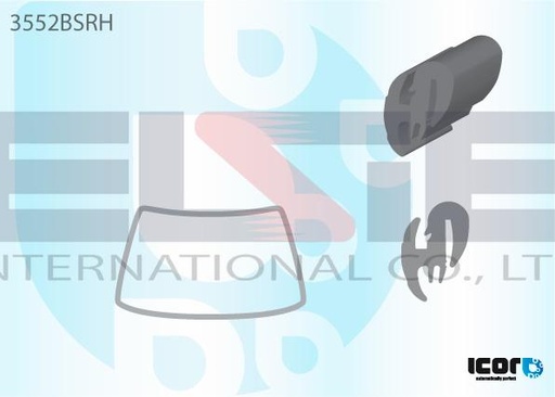 [3552BSRH-IC] Ford Fiesta/Courier  (1996-2002), РЗ, З, Хетчбек, ICOR = 5151BSRH