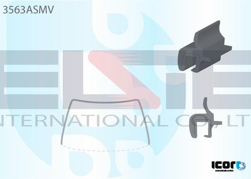 [3563ASMV-IC] Ford Fusion  (2002-2012), МЛ, В, Мінівен, ICOR