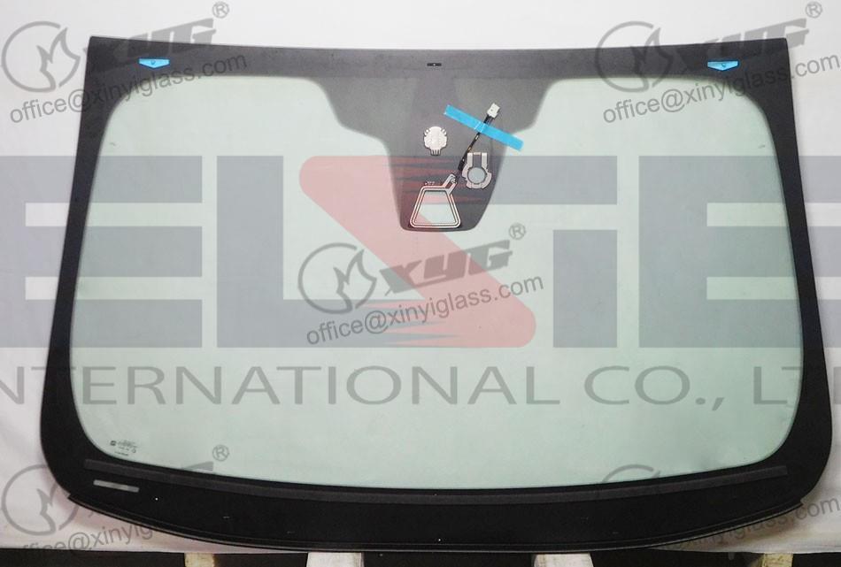 [3585AGACMVZ2X-XI] Ford Mondeo/Fusion (USA) (Седан, Комбі, Хетчбек) (2014-), В, Зш, місце для камери нічного бачення, з кріпленням або датчиком дощу/світла, з віконцем під VIN, з привулканізованним молдингом, XINYI